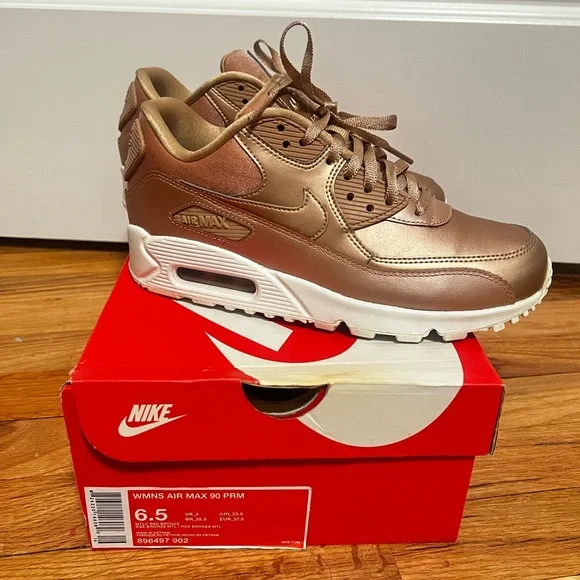 Nike Shoes Womens Air Max Prm Metallic Bronze Poshmark